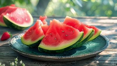 直播背景吃瓜视频素材